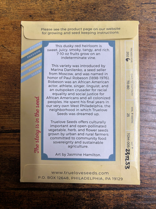Paul Robeson Tomato Seeds